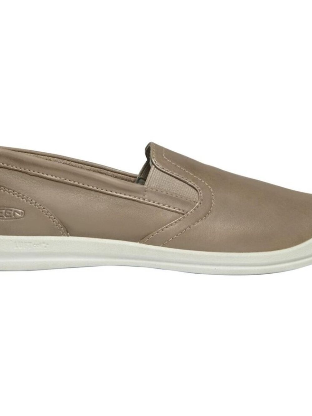 Keen Lorelai Slip On Leather Shoes Sneakers SZ 8.5 Brown Walking Hiking Comfort - Picture 13 of 13
